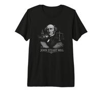 John Stuart Mill libertà E Giustizia Filosofia Maglietta Premium