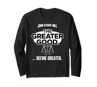 John Stuart Mill The Greater Good ... Definire Maggiore Maglia a Manica