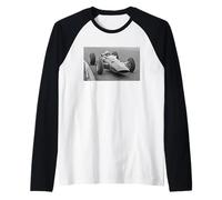 John Surtees Ferrari 1965 Gran Premio di Silverstone Maglia con Maniche Raglan