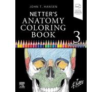John T. Hansen Netter's Anatomy Coloring Book (Tascabile) Netter Basic Science