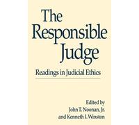John T. Noonan Jr. The Responsible Judge (Tascabile)