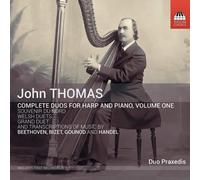 John Thomas John Thomas: Complete Duos for Harp and Piano - Volume 1 (CD) Album