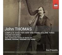 John Thomas John Thomas: Complete Duos for Harp and Piano - Volume 3 (CD) Album