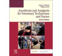 John Thomas Phi Anesthesia and Analgesia for Veterinary Technicians (Tascabile)
