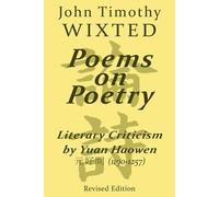 John Timothy Wixted Poems on Poetry (Tascabile)