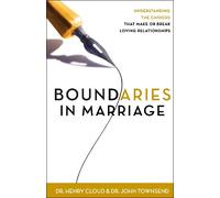 John Townsend Henry Cloud Boundaries in Marriage (Tascabile)