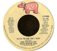 John Travolta Olivia Newton John - You're The One That I Want / Alone At A Drive In Movie [Vinile 7 pollici - 45 Giri]