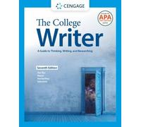 John Van Rys Verne Me The College Writer: A Guide to Thinking, Writ (Tascabile)