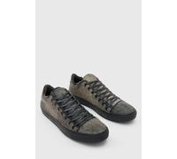 John Varvatos 315 Reed Low Top Charcoal Taglia: 8 | Sneakers Outlet | Uomo | Nero