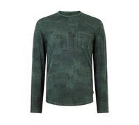 John Varvatos Atkins Ls Chipped Wall Printed Burnout C Dried Sage Taglia: S | Outlet | Uomo | Verde
