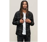 John Varvatos Broad Shirt Classic Fit Shirt With Band Collar & S Black Taglia: S | Outlet | Uomo | Nero