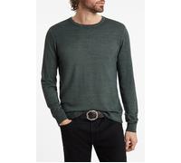 John Varvatos Chase Ls Magic Wash Crew Deep Olive Taglia: XS | Maglie a manica lunga Outlet | Uomo | Verde