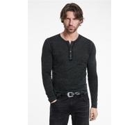 John Varvatos Christie Reverse Printed Henley Forest Green Taglia: S | Maglie a manica lunga Outlet | Uomo | Verde