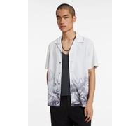 John Varvatos Danny Camp Shirt W/ Folia White Multi Taglia: M | Camicie Casual Outlet | Uomo | Bianco