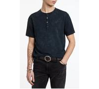 John Varvatos Ethan Ss Ctn Henley W Psein Chroma Wash Ink Blue Taglia: S | Magliette basic Outlet | Uomo | Blu