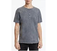 John Varvatos Ethan Ss Ctn Henley W Psein Chroma Wash Seal Grey Taglia: XS | Magliette basic Outlet | Uomo | Grigio