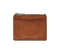 John Varvatos Heritage Zip Card Case Brownstone Taglia: OS | Portafogli Outlet | Uomo | Marrone