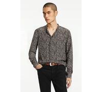 John Varvatos Hidden Placket Band Collar Earth Brown Taglia: S | Camicie Casual Outlet | Uomo | Marrone
