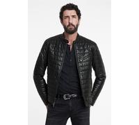 John Varvatos Kitt Quilted Racer Jacket Black Taglia: 54 | Giacche di pelle Outlet | Uomo | Nero
