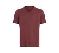 John Varvatos Miles Short Sleeve Slub V-neck With Cut Oxblood Taglia: S | Magliette basic Outlet | Uomo | Bianco