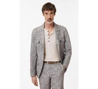 John Varvatos Notch Lapel Jacket With Front Panel And Hazelnut Taglia: 50 | Blazers Outlet | Uomo | Bianco