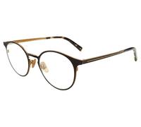 John Varvatos Occhiali JV V 168 Opaco Nero Rotondi 49mm Giappone