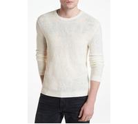 John Varvatos Raleigh Regular Fit Long Slv Crewneck Pu Milk Taglia: XL | Maglie a manica lunga Outlet | Uomo |