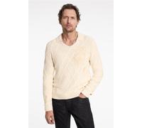 John Varvatos Robin Ls Cable Sweater Polo W Heart Emb Ecru Taglia: XXL | Polo Outlet | Uomo | Marrone