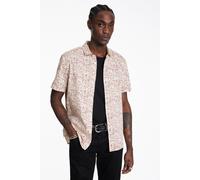 John Varvatos Sean Ss Sportshirt In Print Cranberry Taglia: M | Camicie Casual Outlet | Uomo |
