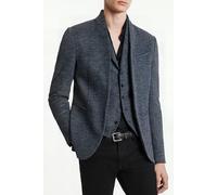 John Varvatos Slim Fit Hook And Bar Closure Short Shaw Navy Taglia: 48 | Blazers Outlet | Uomo | Blu