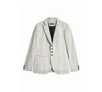 John Varvatos Slim Fit Wire Inserted Jacket Ash Taglia: 54 | Blazers Outlet | Uomo