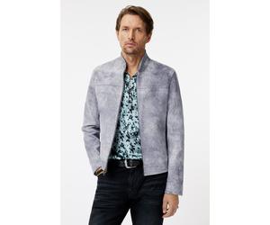 John Varvatos Slim Fit Zip Front Jacket With Artisan S Hibiscus Taglia: 48 | Giacche leggere Outlet | Uomo | Bianco