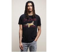 John Varvatos Ss Crew Tee Vintage Wash - Aretha La Div Black Taglia: XXL | T-shirt stampate Outlet | Uomo | Nero