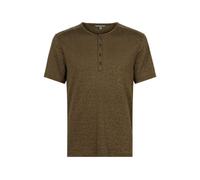 John Varvatos Stanton Regular Fit Ss Henley With Textu Soil Taglia: S | Magliette basic Outlet | Uomo | Bianco