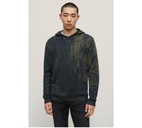 John Varvatos Thompson Regular Fit Pop Up Hoodiewith J Eucalyptus Taglia: L | Felpe con cappuccio Outlet | Uomo