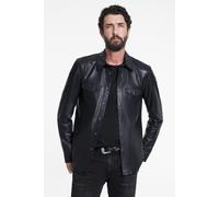 John Varvatos Travis Shirt Jacket Dark Navy Taglia: 50 | Giacche di pelle Outlet | Uomo | Blu