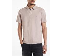 John Varvatos Victor Ss Slub Ctn Polo W Peace Sign Emb Dried Petal Taglia: XS | Polo Outlet | Uomo |