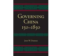 John W. Dardess Governing China (Copertina rigida)