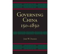 John W. Dardess Governing China (Tascabile)