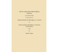 John W Hayes Seven Thought Provoking Essays In Chapter Form on the s (Tascabile)