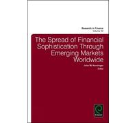John W. Kensing The Spread of Financial Sophistication Throug (Copertina rigida)