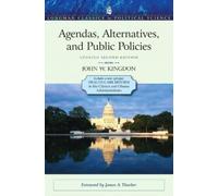John W. Kingdon Agendas, Alternatives, and Public Policies, Update E (Tascabile)
