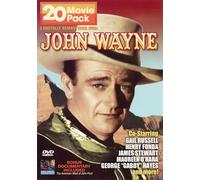 John Wayne 20 Movie Pack - 4 Digitally Remastered DVDs - Includes movies like: The Dawn Rider, Hell Town, Blue Steel,