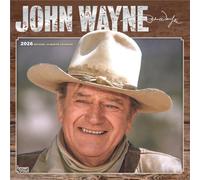 BrownTrout Calendario John Wayne 2026 – 16 mesi – Originale multilingue
