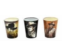 John Wayne Duke Shot Vetro Set Di 3