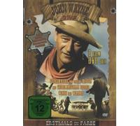 John Wayne in Farbe: Feuerwasser und frische Blüten/Der geheimnisvolle Reiter/Winde der Wildnis - Holzbox