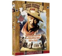 John Wayne in Farbe: Feuerwasser und frische Blüten/Der geheimnisvolle Reiter/Winde der Wildnis - Holzbox
