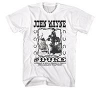 John Wayne - Sella Up Anyway - American Classici - Bianco Adulto Corto Slee
