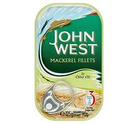 John West Filetti Di Sgombro In Olio D'Oliva (125g) (Confezione da 2)