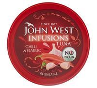 John West Infusi Tonno Peperoncino E Aglio 80g (Confezione da 2)